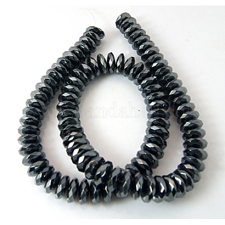 Non-Magnetic Synthetic Hematite Beads Strands G-Q417-1