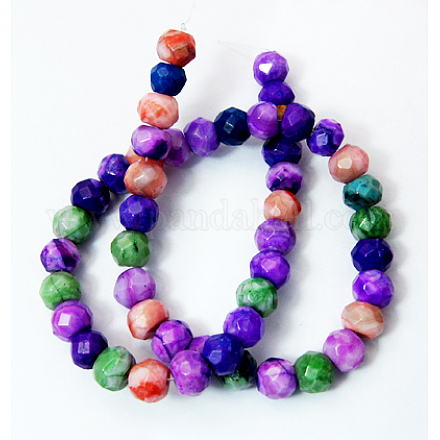 Crazy Agate Beads Strands G-Q644-1