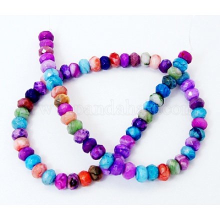 Crazy Agate Beads Strands G-Q645-1