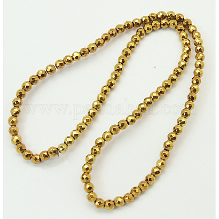 Non-Magnetic Synthetic Hematite Beads Strands G-Q661-1