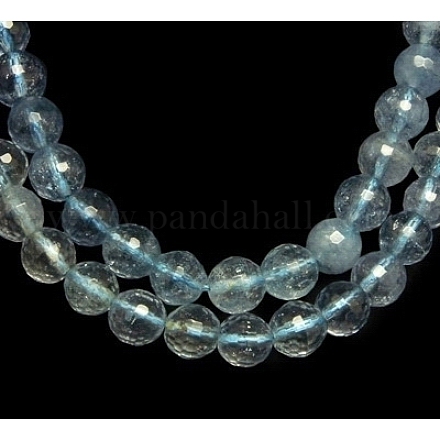 Roche naturelle perles de cristal de quartz brins G-SF10MM-42-1