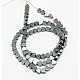 Non-Magnetic Synthetic Hematite Beads Strands G-D015-6-2