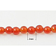 Natural Carnelian Beads Strands G-G028-3mm-5-1