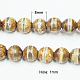 Natural Agate Beads Strands G-G039-8mm-1-1