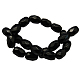 Natural Black Onyx Beads Strands G-H010-71-2