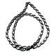 Magnetic Synthetic Hematite Beads Strands G-H1093-1-2