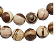 Naturali australia perline pietra zebra fili G-H1256-1-1