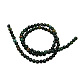 Chapelets de perles en pierre de sang naturelle G-H1265-1-2