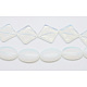 Opalite Beads Strands G-H1405-M-1