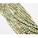 Brins de perles synthétiques aqua terra jasper G-H1480-27-2