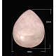 Natural rosa de cabuchones de cuarzo G-H1524-1-3