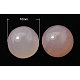 Perlas naturales de cuarzo rosa G-H1536-9-1