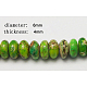 Natural Imperial Jasper Beads Strands G-N037-8-1