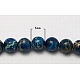 Brins de perles de jaspe impérial naturel G-N049-10-1