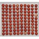 Cabochons de ágata roja naturales G-N194-15-2