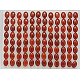 Natural Red Agate Cabochons G-N209-35-2