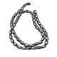 Non-Magnetic Synthetic Hematite Beads Strands G-Q217-1-2