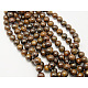 Natur Bronzit Perlen Stränge G-Q605-26-2