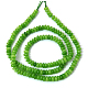Chapelets de perles de jade blanche naturelle G-Q649-12-1