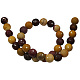 Natural Mookaite Bead Strands G-SF12MM-41-2