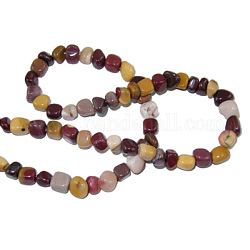 Gemstone Strands, Mookaite ,The beads about 3~5mm, hole: 0.8mm, 15.5 inch, 82pcs/strand