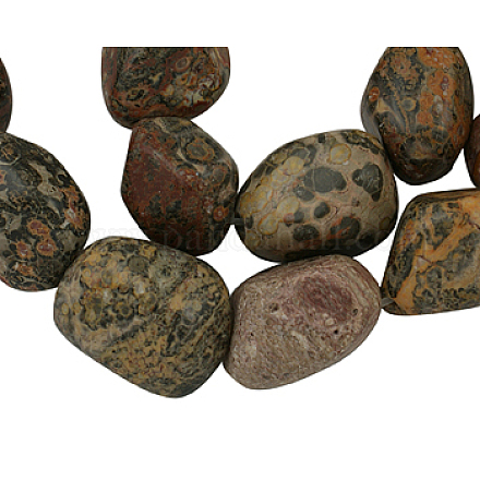 Abalorios de piedras preciosas hebras G501-25-1