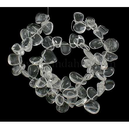 Synthetic Quartz Crystal Beads Strands G505-039-1