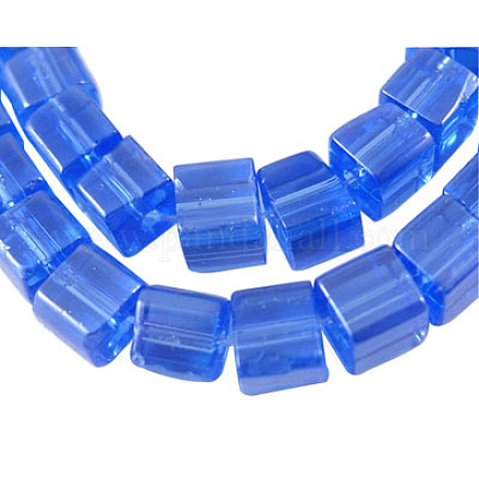 Pearlized Glass Beads Strands GC4mm24Y-L-1