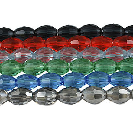 Chapelets de perles en verre GC893Y-1