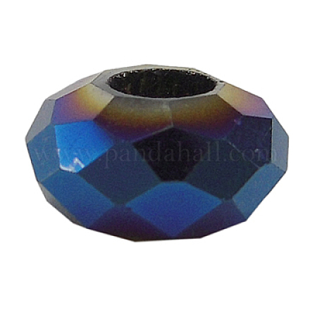 Glass European Beads GDA010-C2-1