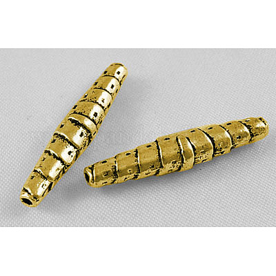 Сплавочные овальные бусины тибетского стиля  GLF0480Y-NF-1