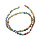 Glass Beads Strands GLAA-Q005-8-2