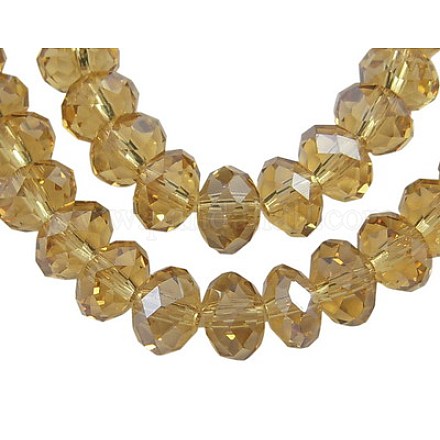 Chapelets de perles en verre GR16MMY-12L-1