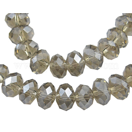 Glass Beads Strands GR16MMY-38L-1