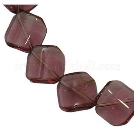 Glass Beads Strands GS036-04-1