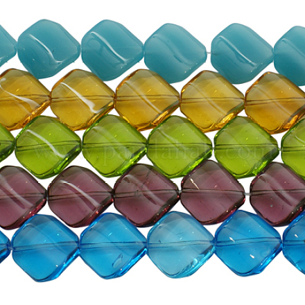 Glass Beads Strands GS036-1