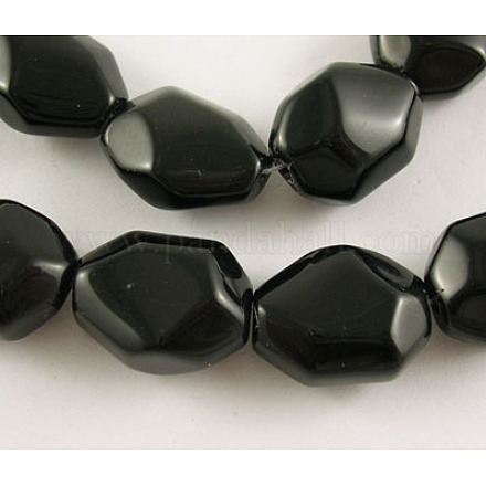 Chapelets de perles en verre GS13x17mm27-1