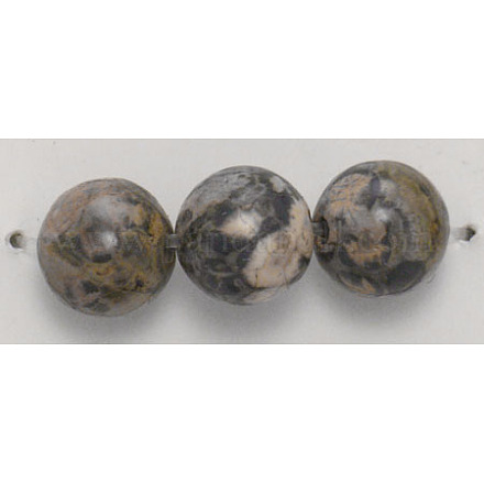 Brins de pierres précieuses rondes de 16 pouce GSR12mmC059-1