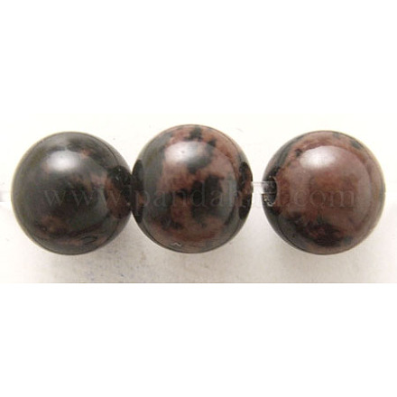 16-дюймовые круглые нити драгоценных камней GSR14mmC005-1