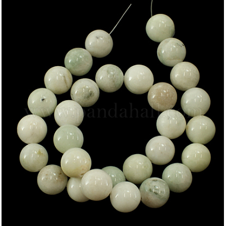 Perles de jade naturels GSR4mmC194-1