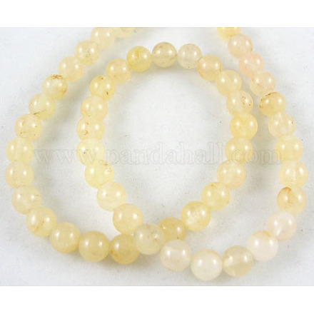 15inch~16inch Natural Gemstone Beads Strands GSR6mmC057-1