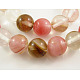 Tigerskin Glass Beads GSR10mmY-1-1