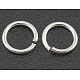 925 anello di salto aperto in argento sterling H135_7mm-1
