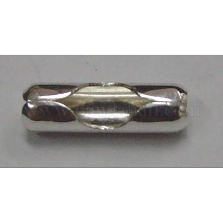 Sterling Silver Ball Chain Connectors H361-1