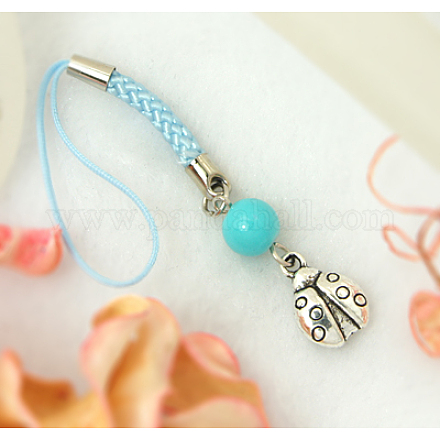 Cell Phone Charm Straps HJEW-JM00061-02-1