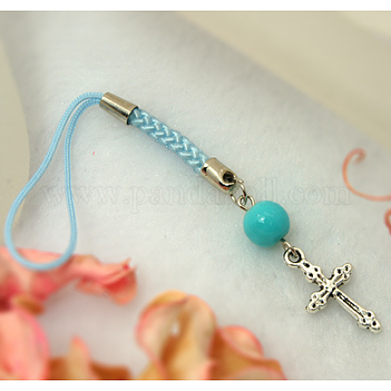 Cell Phone Charm Straps HJEW-JM00068-02-1