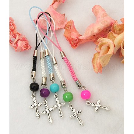 Cell Phone Charm Straps HJEW-JM00068-1