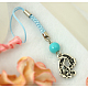 Cell Phone Charm Straps HJEW-JM00057-02-3
