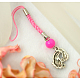 Cell Phone Charm Straps HJEW-JM00057-06-3