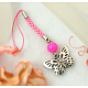 Cell Phone Charm Straps HJEW-JM00070-06-1
